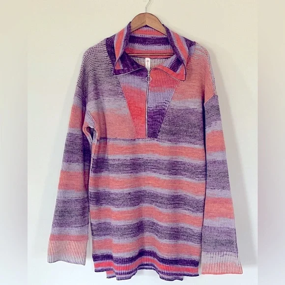 Daily Practice Half Zip Tunic Sweater by Anthropologie Size S - Picture 7 of 12